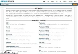 Sites similar to thegamingonline.com
