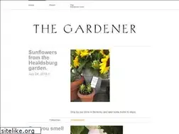 Sites similar to thegardenerblog.wordpress.com