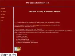 Sites similar to thegastonfamily.com