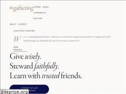 Sites similar to thegathering.com