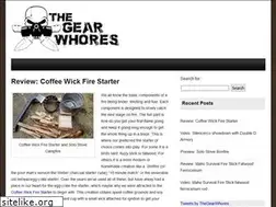 Sites similar to thegearwhores.com
