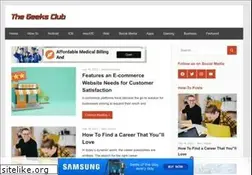 Sites similar to thegeeksclub.com