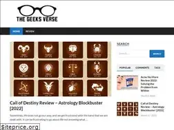 Sites similar to thegeeksverse.com