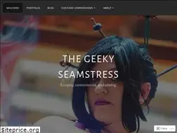 Sites similar to thegeekyseamstress.com