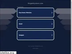 Sites similar to thegeekystore.com