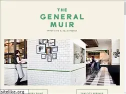 Sites similar to thegeneralmuir.com