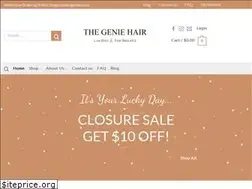 Sites similar to thegeniehair.com