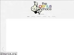 Sites similar to thegeniuschoice.com