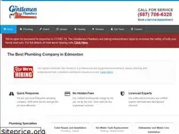 Sites similar to thegentlemenplumbersedmonton.com