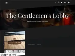 Sites similar to thegentlemenslobby.de