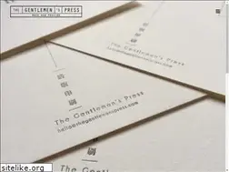 Sites similar to thegentlemenspress.com