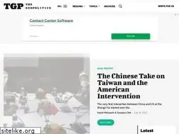 Sites similar to thegeopolitics.com