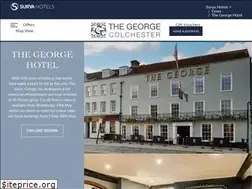 Sites similar to thegeorgehotelcolchester.co.uk