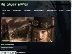 Sites similar to theghostdiaries.com