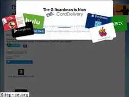 Sites similar to thegiftcardman.com