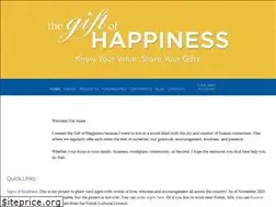 Sites similar to thegiftofhappiness.org