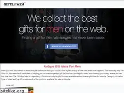 Sites similar to thegiftsformen.com