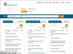 Sites similar to thegioiluat.vn