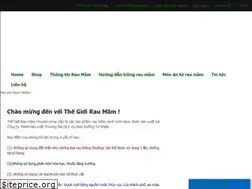 Sites similar to thegioiraumam.com
