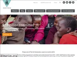 Sites similar to thegirlgeneration.org