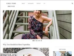 Sites similar to thegirlswhobrunch.com