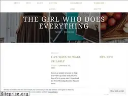 Sites similar to thegirlwhodoeseverything.net