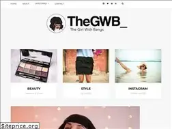 Sites similar to thegirlwithbangs.com