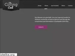 Sites similar to thegivingdoll.org