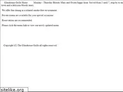 Sites similar to theglasshousegrille.com