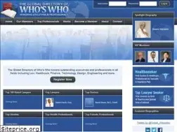 Sites similar to theglobalwhoswho.com