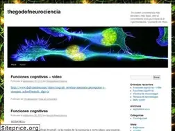 Sites similar to thegodofneurociencia.wordpress.com