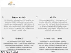 Sites similar to thegolfclubofcalifornia.com