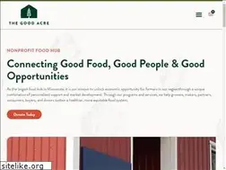 Sites similar to thegoodacre.org