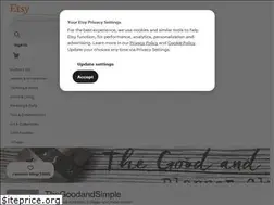 Sites similar to thegoodandsimple.com