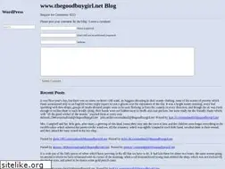 Sites similar to thegoodbuygirl.net