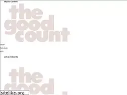 Sites similar to thegoodcount.co.za