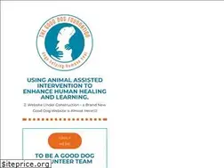 Sites similar to thegooddogfoundation.org