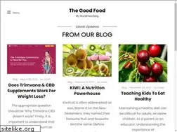 Sites similar to thegoodfoodproject.org