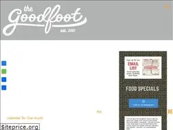 Sites similar to thegoodfoot.com