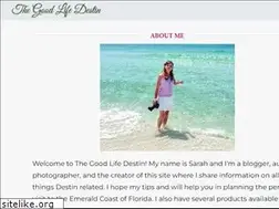 Sites similar to thegoodlifedestin.com