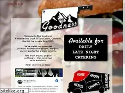 Sites similar to thegoodnesstruck.com