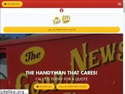 Sites similar to thegoodnewshandyman.com