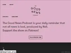 Sites similar to thegoodnewspodcast.fm