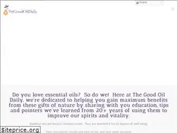 Sites similar to thegoodoildaily.com