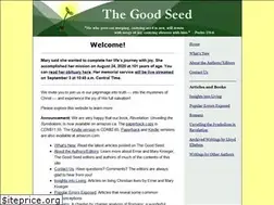 Sites similar to thegoodseed.org