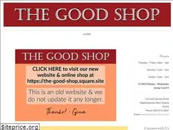 Sites similar to thegoodshopwv.com