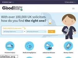 Sites similar to thegoodsolicitorguide.com