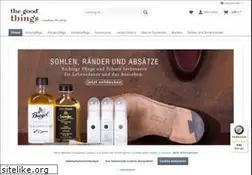 Sites similar to thegoodthings.de