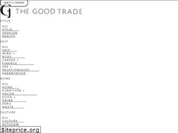 Sites similar to thegoodtrade.com