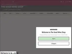 Sites similar to thegoodwineshop.co.uk